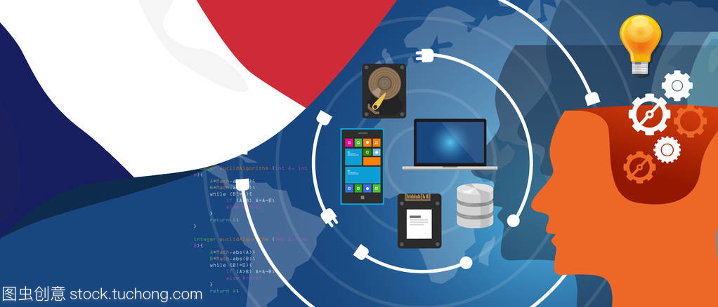 法國信息技術數字基礎設施 軟件創新與網絡連接驅動業務數據流轉